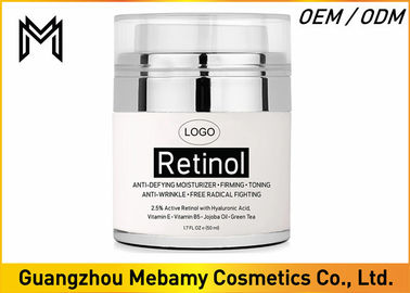 Active Retinol Organic Eye Cream Natural Ingredients Mengurangi Kerutan / Garis Halus