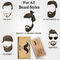 Natural Men Beard Care Kit Termasuk Minyak Jenggot 60ml / Beard Balm 2.82oz / Sisir Kayu