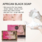Private Label Africa Black Soap Untuk Jerawat Ruam Kulit Kering Menghilangkan Bekas Luka